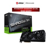 MSI GEFORCE RTX5070TI SHADOW 3X OC 16G GDDR7 GRAPHIC CARD