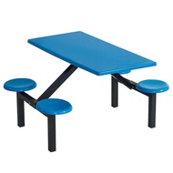 MOLORE | Stainless Steel Cafeteria Dining Table and Chairs