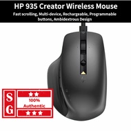 HP 935 Creator Wireless Mouse 1D0K8AA Bluetooth Mouse Ergonomic Mouse Sensor Mouse HP Wireless Mouse