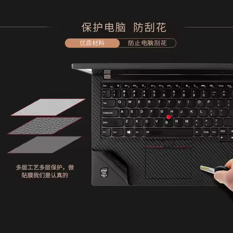 1x Palmrest Skin+Touchpad Skin Cover Case Film For Lenovo Thinkpad T14 T14S T14P Series Gen 6 5 4 3 