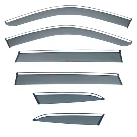 For BMW X1 overseas short axis rain or shine sunshade spoiler Rain or Shine Side Window Deflector Vi