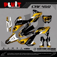 Decal CRF 450 hrv Terbaru Full Body Decal CRF 450 HRV Full Body Keren Stiker CRF 450 Full Body