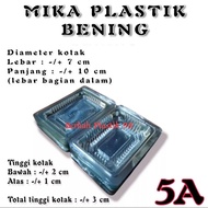 Clear Plastic Mica size 3A, 4A, 5A, (100), Cake mica plastic,