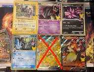 PTCG 美版 英文 Jumbo 大卡 25週年 Pokemon Celebrations Jumbo Cards