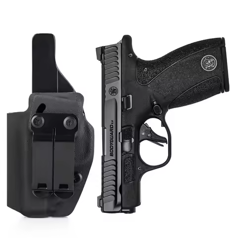 IWB Kydex Belt Clips Gun Holster for 380 Smith & Wesson S&W Bodyguard 2.0 Inside The Waistband Appen