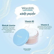 wardah lighthening matte powder no 2 begie/bedak tabur untuk kulit wajah berminyak/oil control