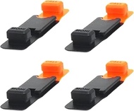 4Pcs PTT Rubber Push to Talk Button for Baofeng UV-5R UV-5RB UV-5RE UV-5RX3 UV-5R PRO Series Two Way