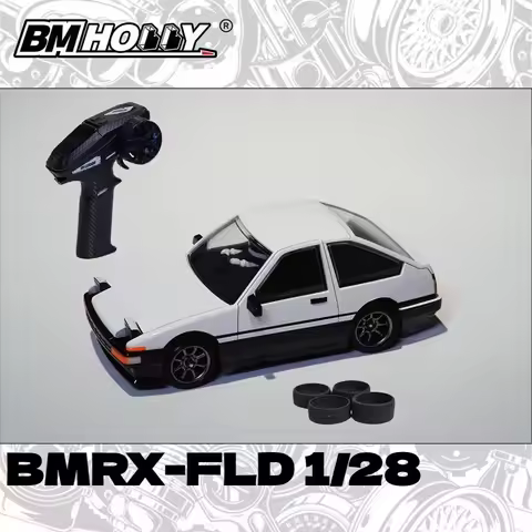 BMRX-FLD Mini 1/28 Rear Drive Drift Car RC Remote Control Model Car Authorization Compatible With Ji