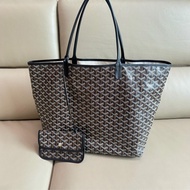 「M.Y精品」 goyard 戈雅 tote saint louis 經典黑 PM 小號