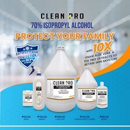 ♞Clean Pro 70% Isopropyl Alcohol 20ml