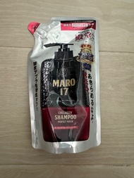 日本 maro 17 shampoo wash 防脫髮洗頭水 補充裝300ml