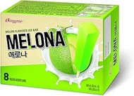 Binggrae Melona Melon Multipack Ice Cream, 80ml - Frozen