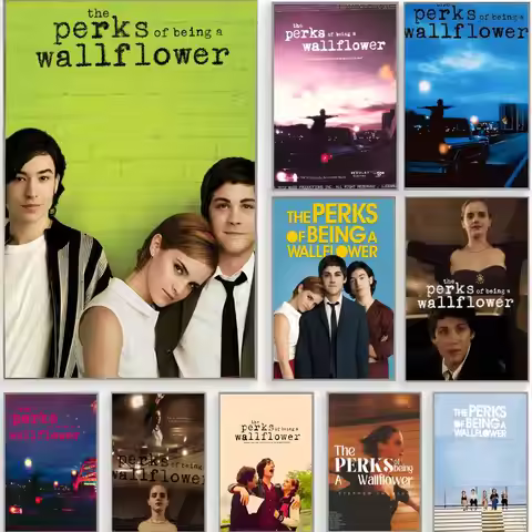 emotional movie The Perks of Being a Wallflower Poster Classic Wall Art Home Decor Peel and Stick Un