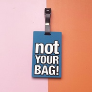 Travel Abroad Must-Have Boarding Pass Consignment Pass Letter Card Holder Luggage Tag WEIL