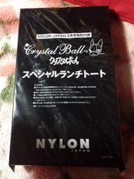 NYLON JAPAN 2009 年6月号附錄 CRYSTAL  BALL  狗頭包小手提袋（全新品）