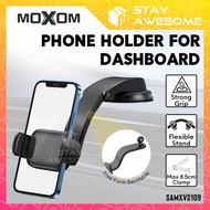 MOXOM Foldable Dashboard Mobile Phone Stand Holder For In Car Pemegang Handphone Flexible Fhone Bracket Mount SAMXVS109