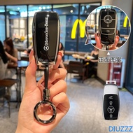 TPU Car Key Fob Case Cover For Mercedes Benz GLB GLC AMG A B C E S G Protect Keychain Shell Holder
