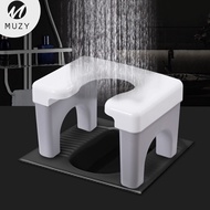 Art R96C New!! Squat Toilet Seat Thick Plastic Material Anti Slip For Pregnant Women Pup Seat Bidet HSB682