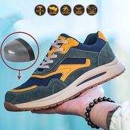 Ultra-Light Safety Shoes Steel Toe Work Shoes Protective Safety Shoes Anti-smashing Anti-piercing Wo