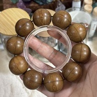 五台山六道木降龍木蓮花大豪珠手串～25mm~ 辟邪避凶、增福聚財、寓意富足繁榮，提升智慧與靈感、淨化心靈净紓緩壓力、提升精神成長、略帶天然木香。