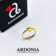 ARDONIA Cincin Ace Emas Emas 375 (9K Gold / 375 Gold)