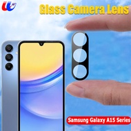เคสตัวปกป้องกล้องถ่ายรูปกระจกเทมเปอร์โค้ง3D สำหรับ Samsung Galaxy A15 5G เลนส์แก้วบน Samsung A15 A25 A35 A55 Samsung A05s S24 A14 A34 S21 A54 A13 A23 A33ที่มี S23เป็นพิเศษ A24 S20มี S23พิเศษและ S24 S21 + บวก S23 FE 5G