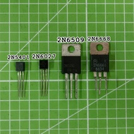 2N5401 2N6027 2N6509 2N6668 transistor