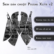Pulsar Xlite Wireless v2 mouse Skin, it03 technology model | 3M anti-slip sticker