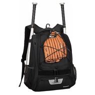 Youth Baseball Bag,Softball Bag with Shoes Compartment,Baseball Backpack with Fence Hook for TBall B