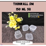 THINWALL DM 150 ML SQUARE / SQ MINI SQUARE CONTENTS 25 Sets