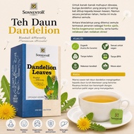 Teh Herba Daun Dandelion Organik Sonnentor (18 uncang) | Sonnentor Organic Dandelion Leaves Herbal T
