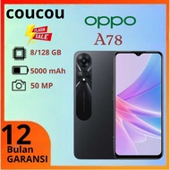 COUCOU OPPO A78 RAM 8/128GB[FAST CHARGING BATERAI 5000mAH(❤️MALL❤️)NEW FULLSET | SEGEL|GARANSI 12 BU