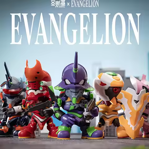 In Stock Originate YOLOPARK SOSKILL NEON GENESIS EVANGELION Assembling Movability Mooel Toys Q editi