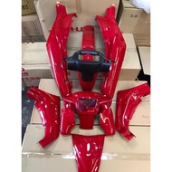 COVER SET FOR SUZUKI RGV 120 WITH METER COVER NO STICKER COLOUR MICA RED