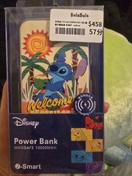 迪士尼史迪仔無線充電MagSafe 10000mAh 行動電源