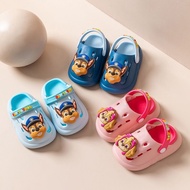 PAW Patrol Children's Sandals Slippers Indoor Soft Sole Anti-slip Baby Girl Bath Slippers Cartoon Cute Hole Shoes