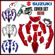 SUZUKI RG Sport RGS RG110 RU110 RU 110 RG 110 RG COVERSET BODY COVER SET KOVER KAVER KABER CAVER KAVERSET BIRU MERAH