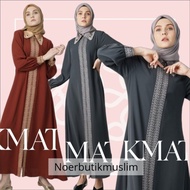Hikmat Fashion Original A6613 Abaya Hikmat  noerbutikmuslim Gamis