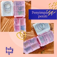 Kotak Jarum Pentul Unik Box Hijab Travel Kit Tempat Peniti Sekat