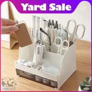 Yard Sale - INS Style Stationery Storage Box with Drawer Minimalist Multifunction Pen Storage Makeup