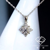 ［Real Moissanite］Can Pass Diamond Test 18K Gold Cross Necklace Pendant MNG016 Moissanite Necklace/Mo
