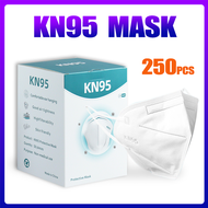 ZOCN 250pcs/box หน้ากากอนามัย kn95 5ply Reusable Protective pm2.5 Unobstructed breathing white n95 facemask 250 ชิ้น
