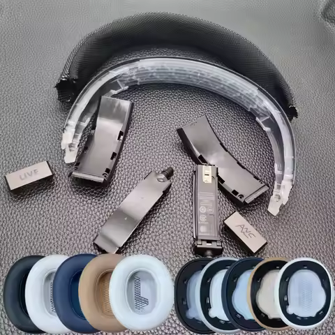 Live 650BT Headband Bracket Repair Spare Parts Earpads for JBL Live 650BTNC Headphone Case Replaceme