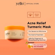 【Fast shipping】Yello Skincare Oatmeal Turmeric Mask & Scrub (OTMS)