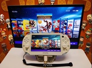 新淨 PSV 2006 黑色  升级版 128g咭  LCD高清屏幕 配全能模擬器 月光寶盒 psv psvita psvtv