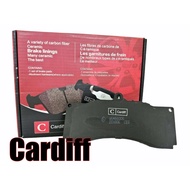 Uk Cardiff Carbon Fiber Ceramic Pad AP9668 AP6750 D51