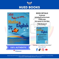 HUED Books Preloved Make It Easy... Maths & English Age 8-9 workbook for kids