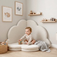 Foam Baby Play Mat: Flannel  Floor Playmat - Large Play Mat for Playpen Fodable Mattress Soft Toddle