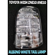 Toyota Wish ZNE10 ANE10 NFL Tail Lamp ( Albino White ) / Rear Light / Lampu Belakang ( Facelift ) PN: ICHIKOH 68-14