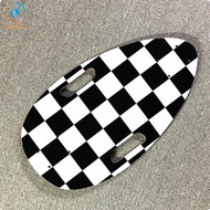 Dovewill Mini Skateboard Deck Pre Drilled Teardrop Skateboard Deck Banana Leaf